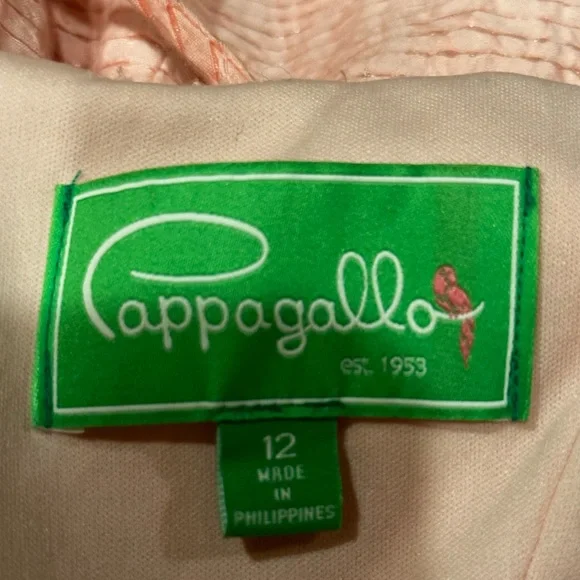 Pappagallo Pink Scoop Neck Sleeveless Dress sz 12 - Picture 4 of 6